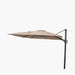 6m Oblong Taupe Parasol