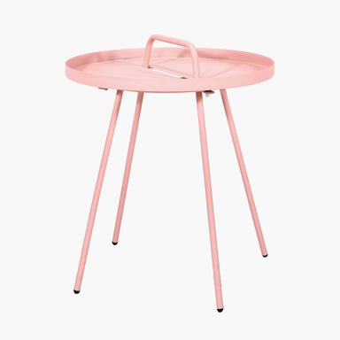 Pink Metal Rio Table