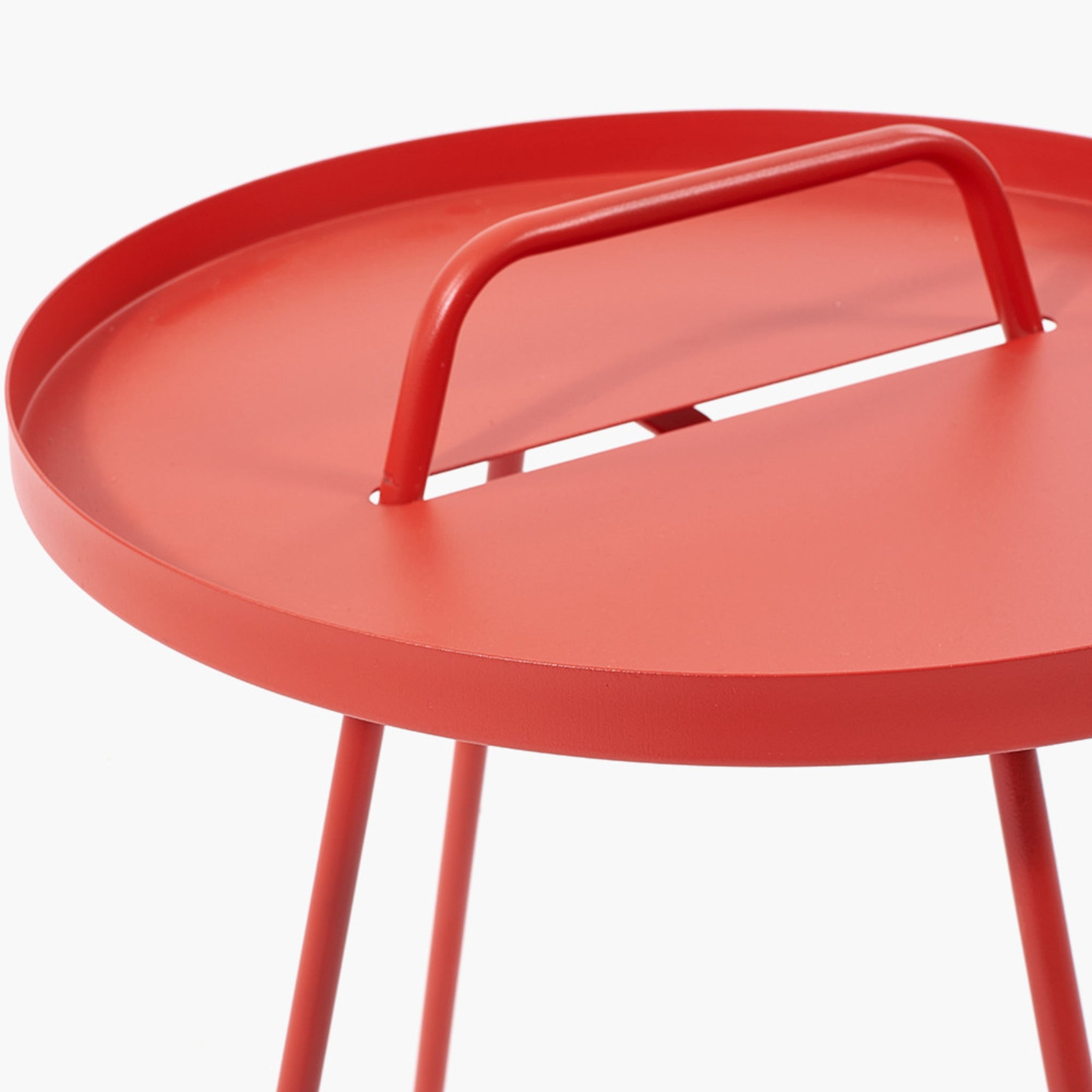 Red Metal Rio Table