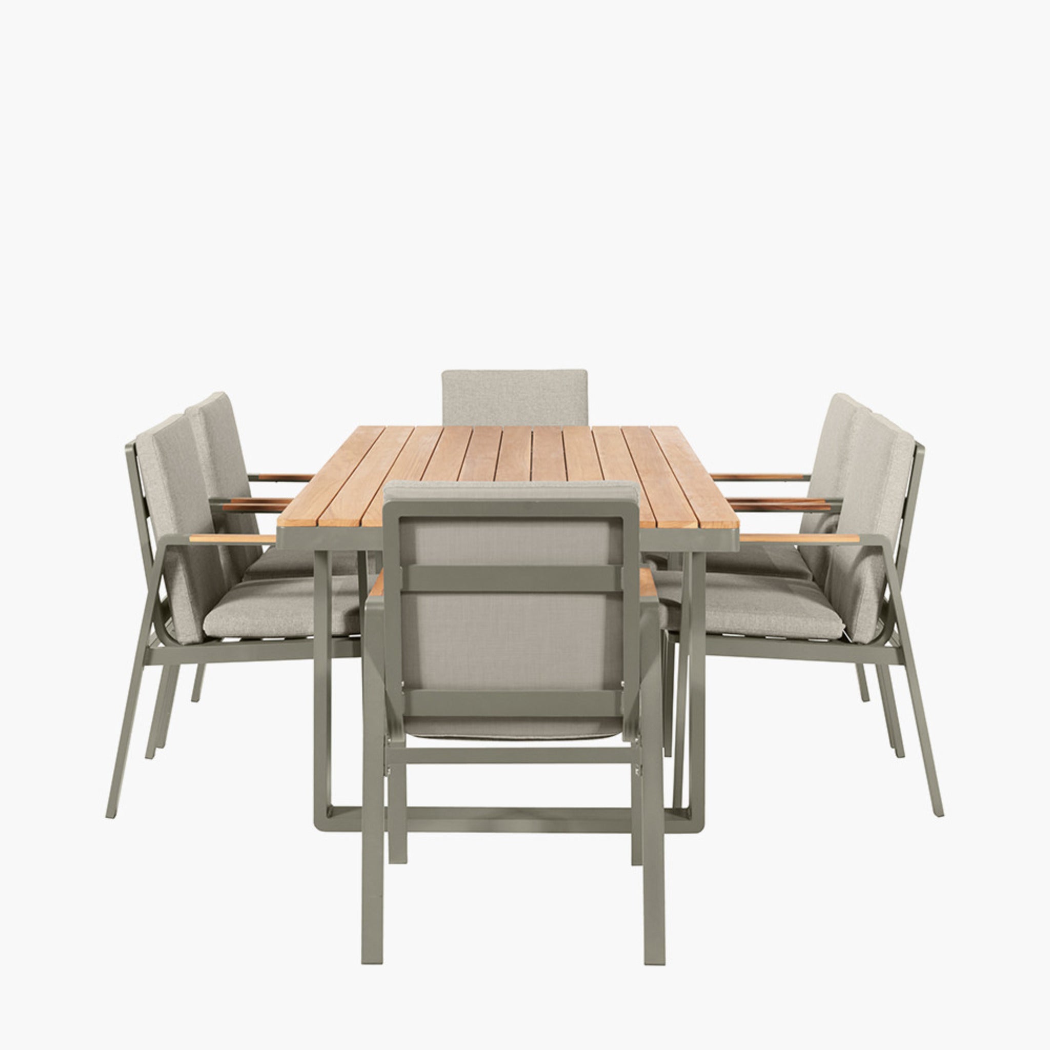 Stockholm Limestone 6 Seater Dining Set