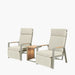 Stockholm Limestone Recliner Set