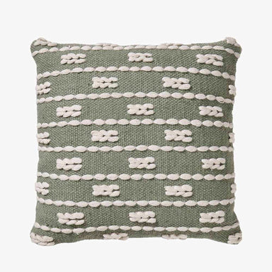 White Braid Design Scatter Cushion