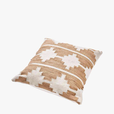 White Morrocan Design Scatter Cushion