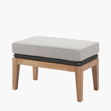 Honolulu Footstool Grey