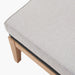 Honolulu Footstool Grey