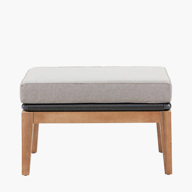 Honolulu Footstool Grey