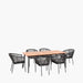 Reims Dining Set Grey