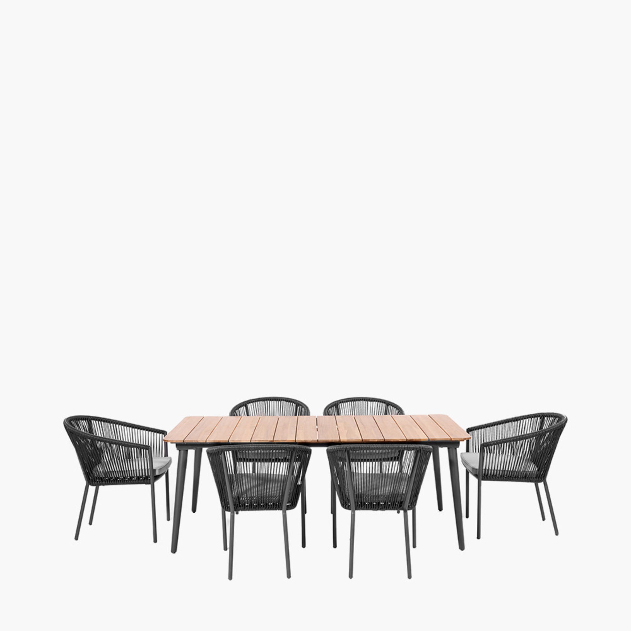 Reims Dining Set Grey