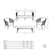 Reims Lounge Set Grey