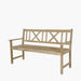 Cambridge Light Teak 3 Seater Acacia Wood Bench