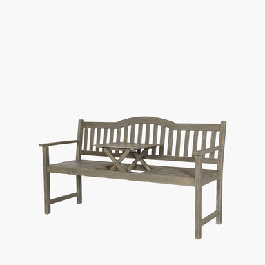 Richmond Antique Grey Acacia Wood Bench