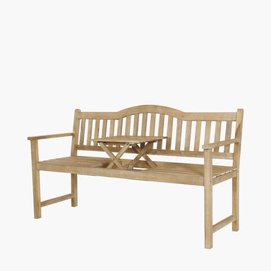 Richmond Light Teak Acacia Wood Bench