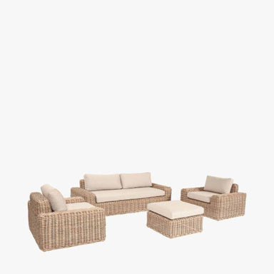 Como Lounge Set Natural Antique