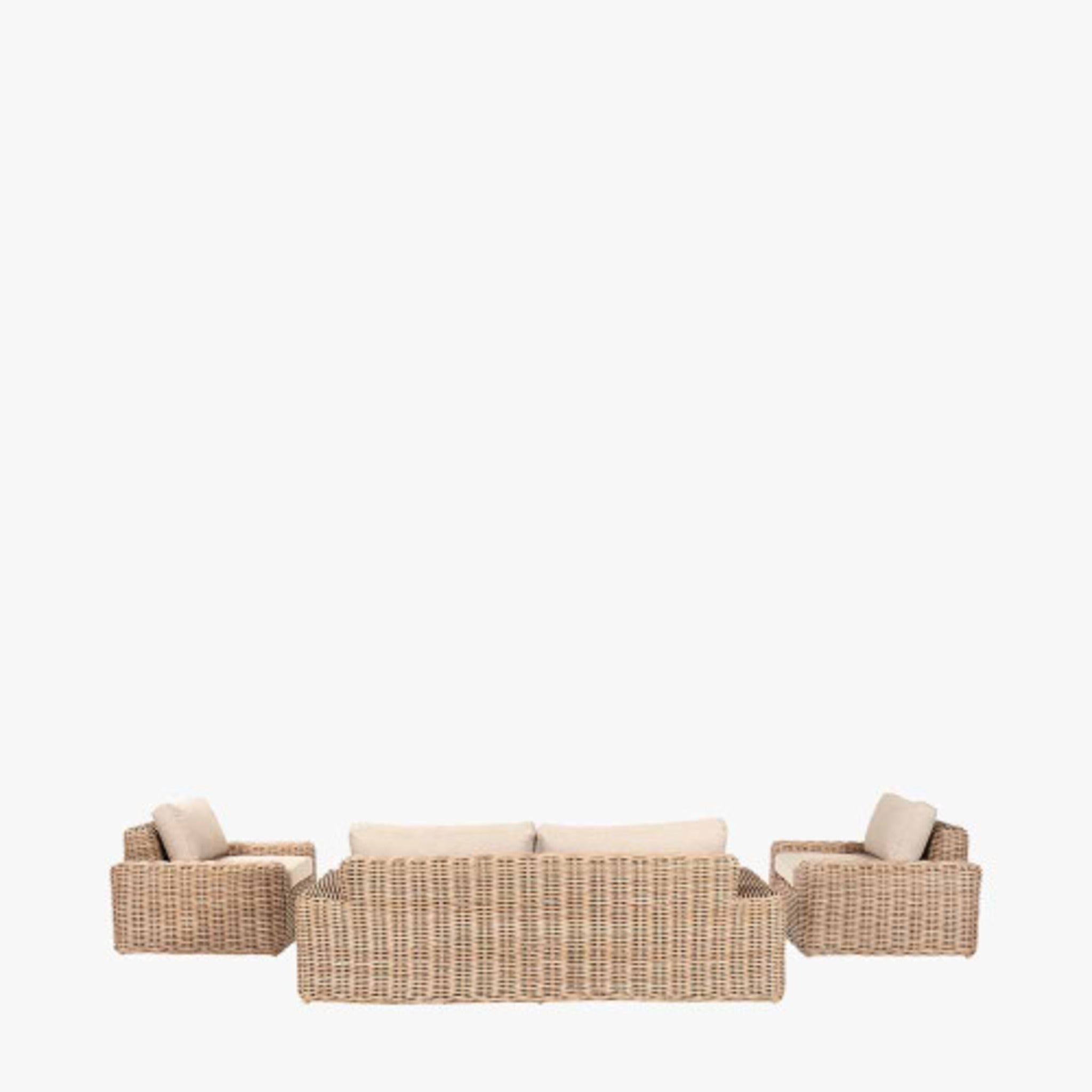 Como Lounge Set Natural Antique