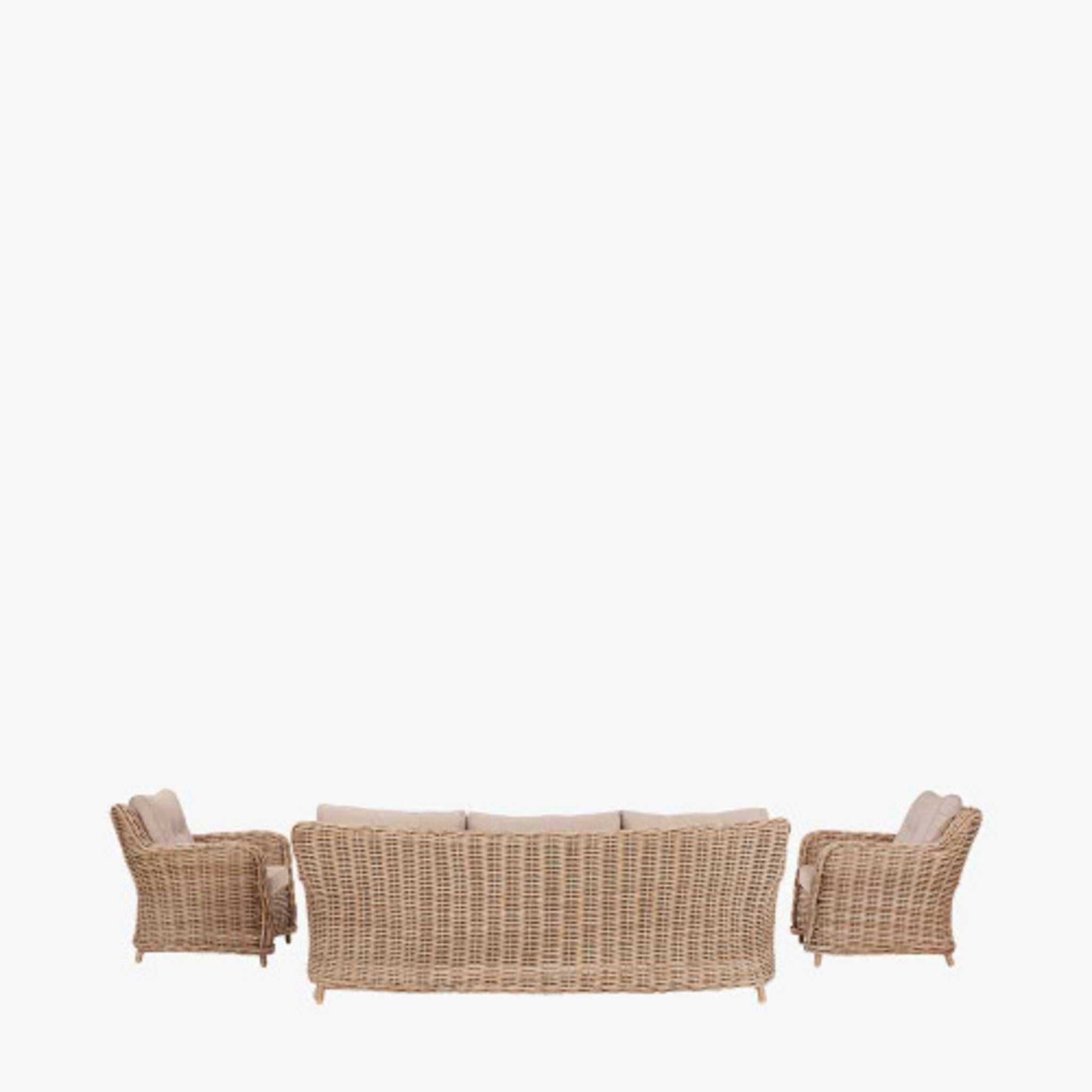 Barakaldo Lounge Set Natural Antique