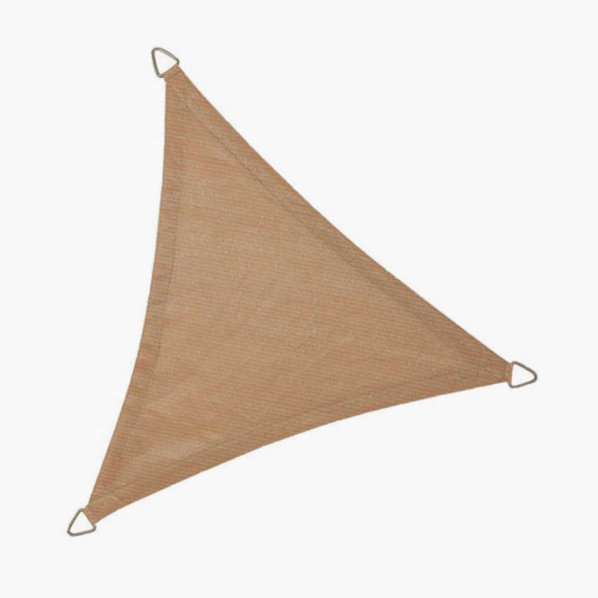 5m Triangle Shade Sail Sand