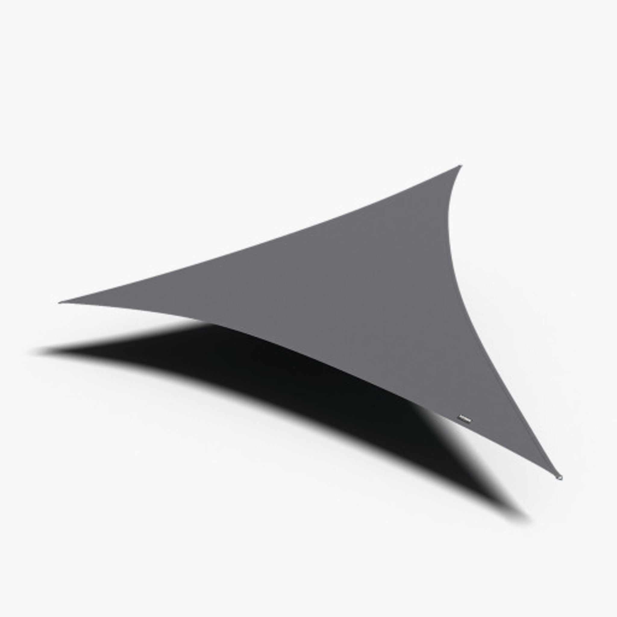 5m Triangle Shade Sail Grey