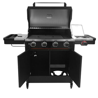 Norfolk Grills Infinity Gas BBQ 4 Burner with Side Burner - INFIN 400-SB