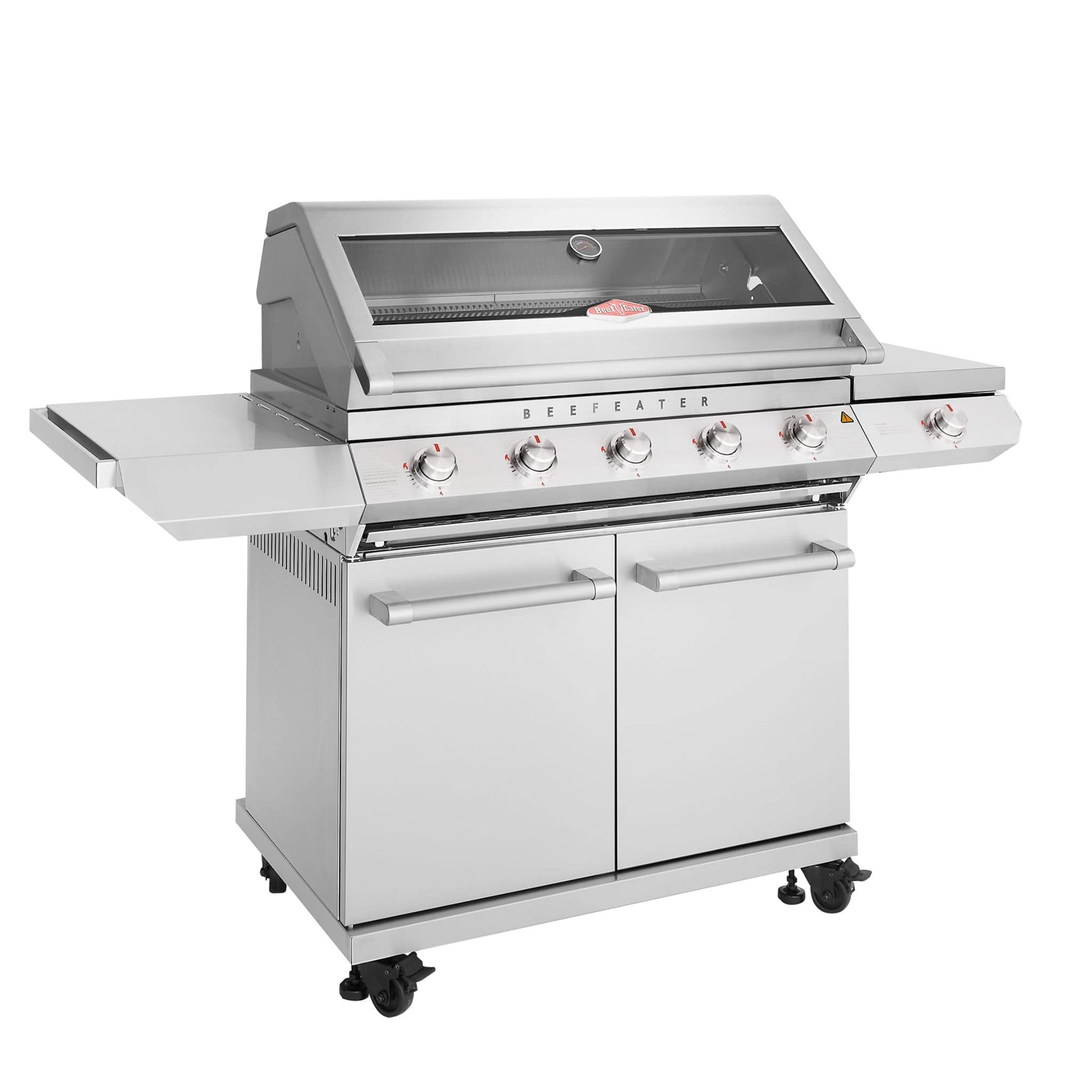 BeefEater Built-In Classic Barbecue 5 Burner with Side Burner & Trolley