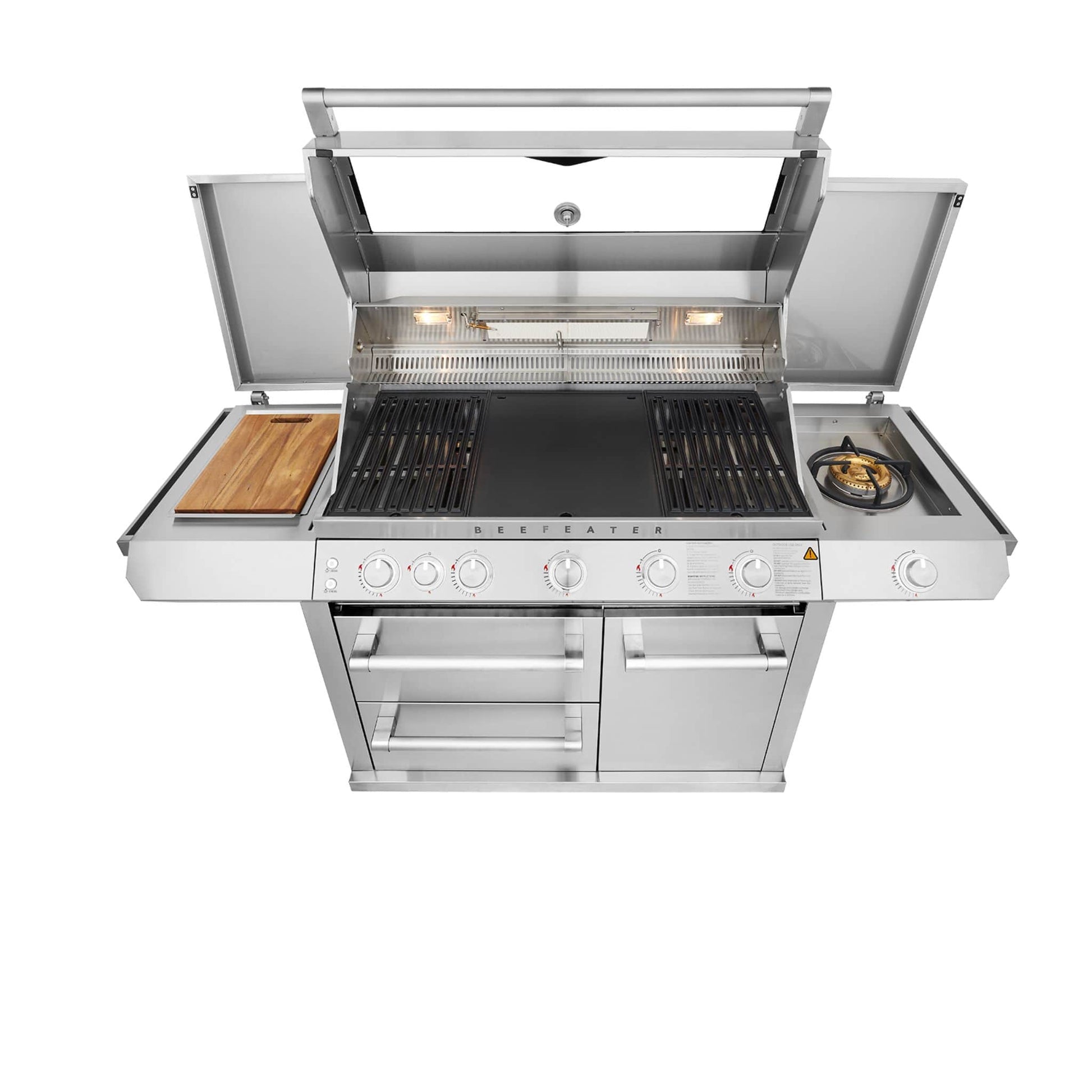 BeefEater Barbecue 7000 Series Premium - 5 Burner with Side Burner & Trolley
