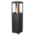 Qube Black Steel Pellet Patio Heater