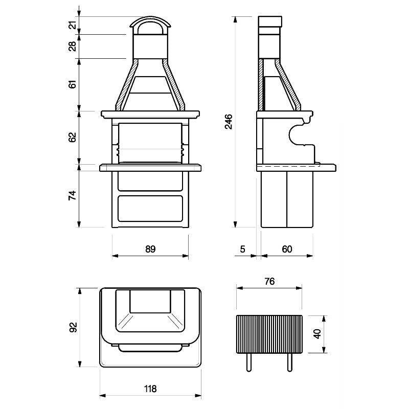 Palazzetti Portorose - Masonry BBQ