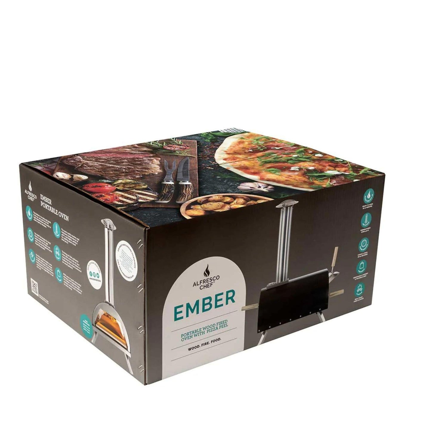 Alfresco Ember Oven with Peel