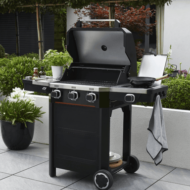 Norfolk Grills Atlas 300 Gas BBQ - 3 Burner with Side Burner and Cabin