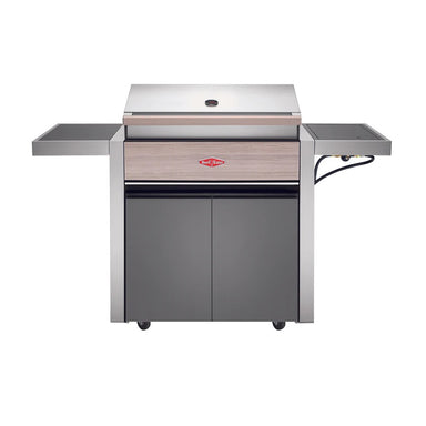 BeefEater 1500 Series - 4 Burner BBQ & Side Burner Trolley