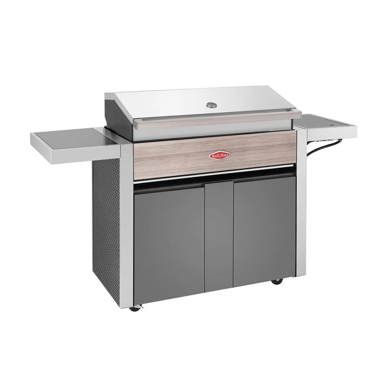 BeefEater 1500 Series - 5 Burner BBQ & Side Burner Trolley