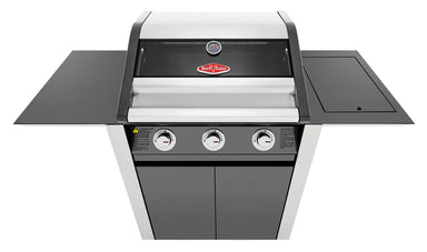 BeefEater 1600E Series - 3 Burner BBQ & Side Burner Trolley