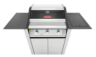 BeefEater 1600S Series - 3 Burner BBQ & Side Burner Trolley