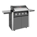 BeefEater 1600E Series - 4 Burner BBQ & Side Burner Trolley