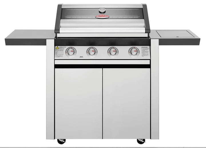 BeefEater 1600S Series - 4 Burner BBQ & Side Burner Trolley