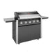 BeefEater 1600E Series - 5 Burner BBQ & Side Burner Trolley