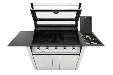 BeefEater 1600S Series - 5 Burner BBQ & Side Burner Trolley