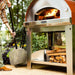 Fontana Mangiafuoco Anthracite Wood Pizza Oven Including Trolley