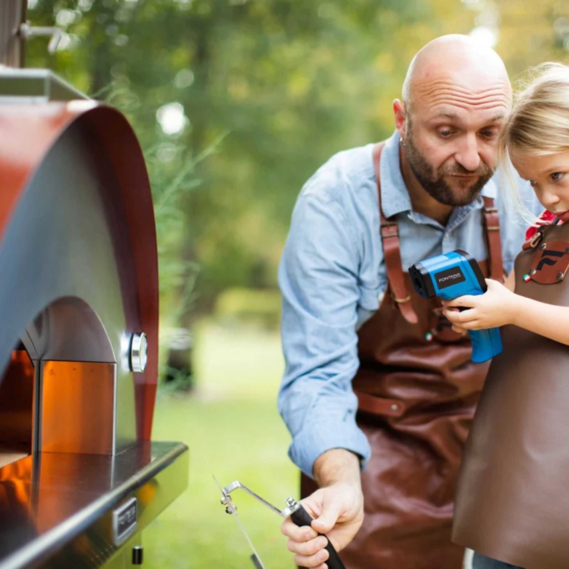 Fontana Margherita Wood Pizza Oven Including Trolley