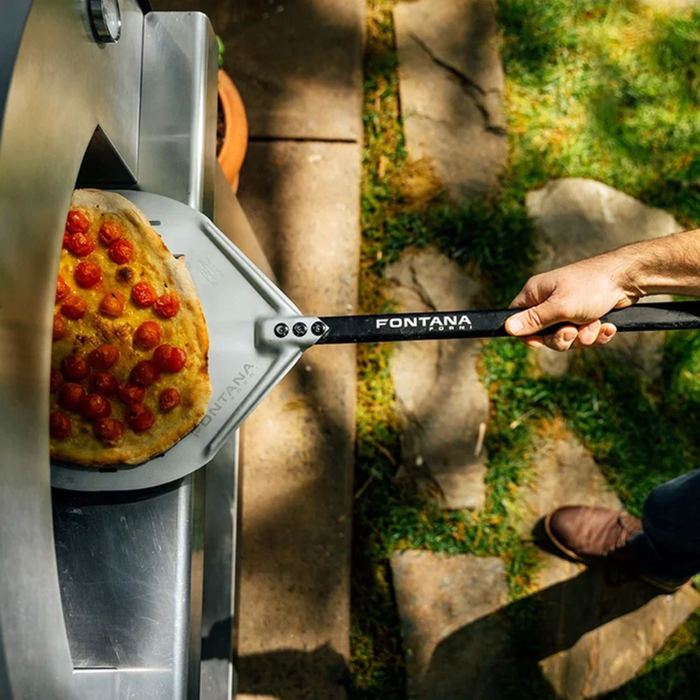 Fontana Margherita Wood Pizza Oven Including Trolley