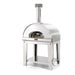 Fontana Mangiafuoco Anthracite Wood Pizza Oven Including Trolley