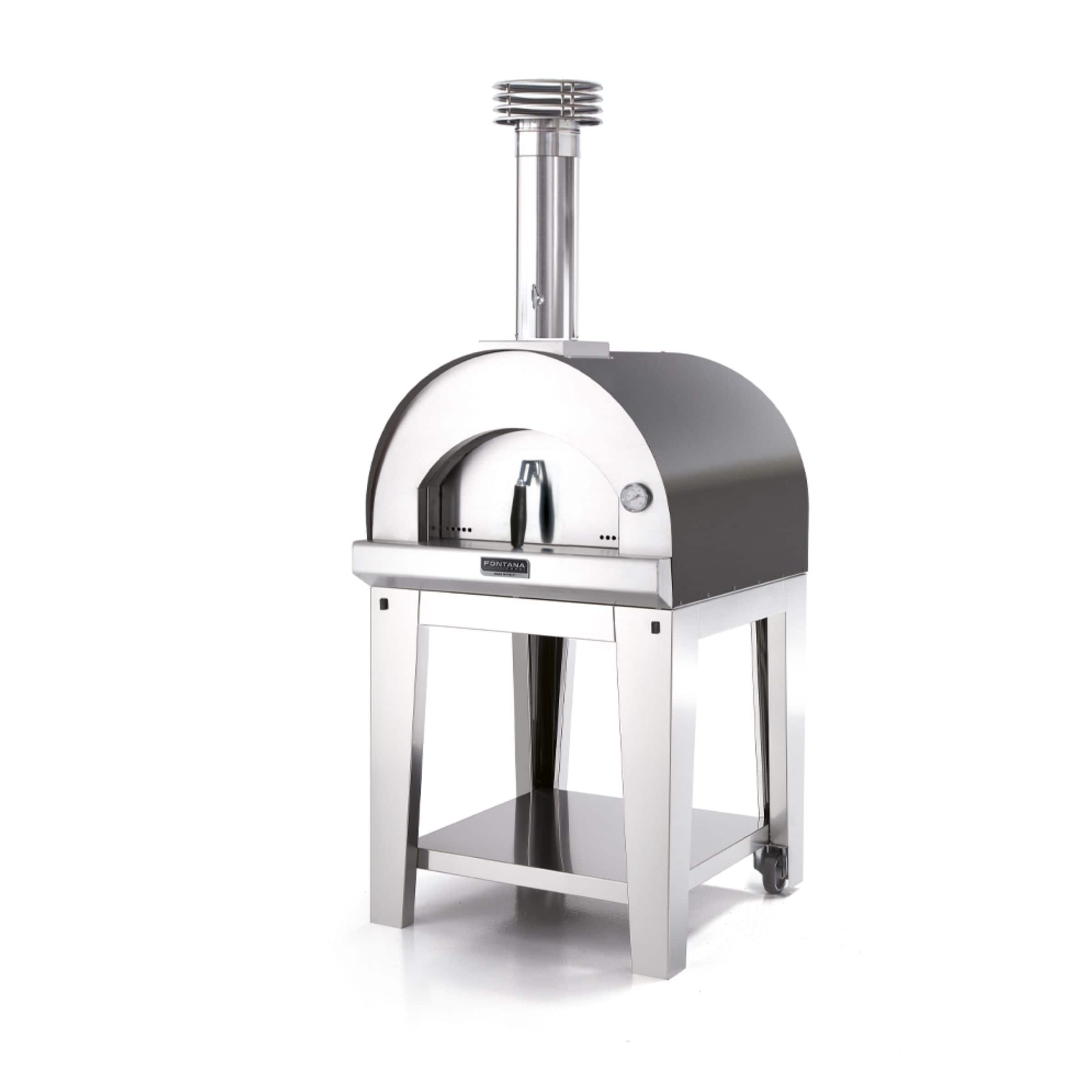 Fontana Margherita Wood Pizza Oven Including Trolley