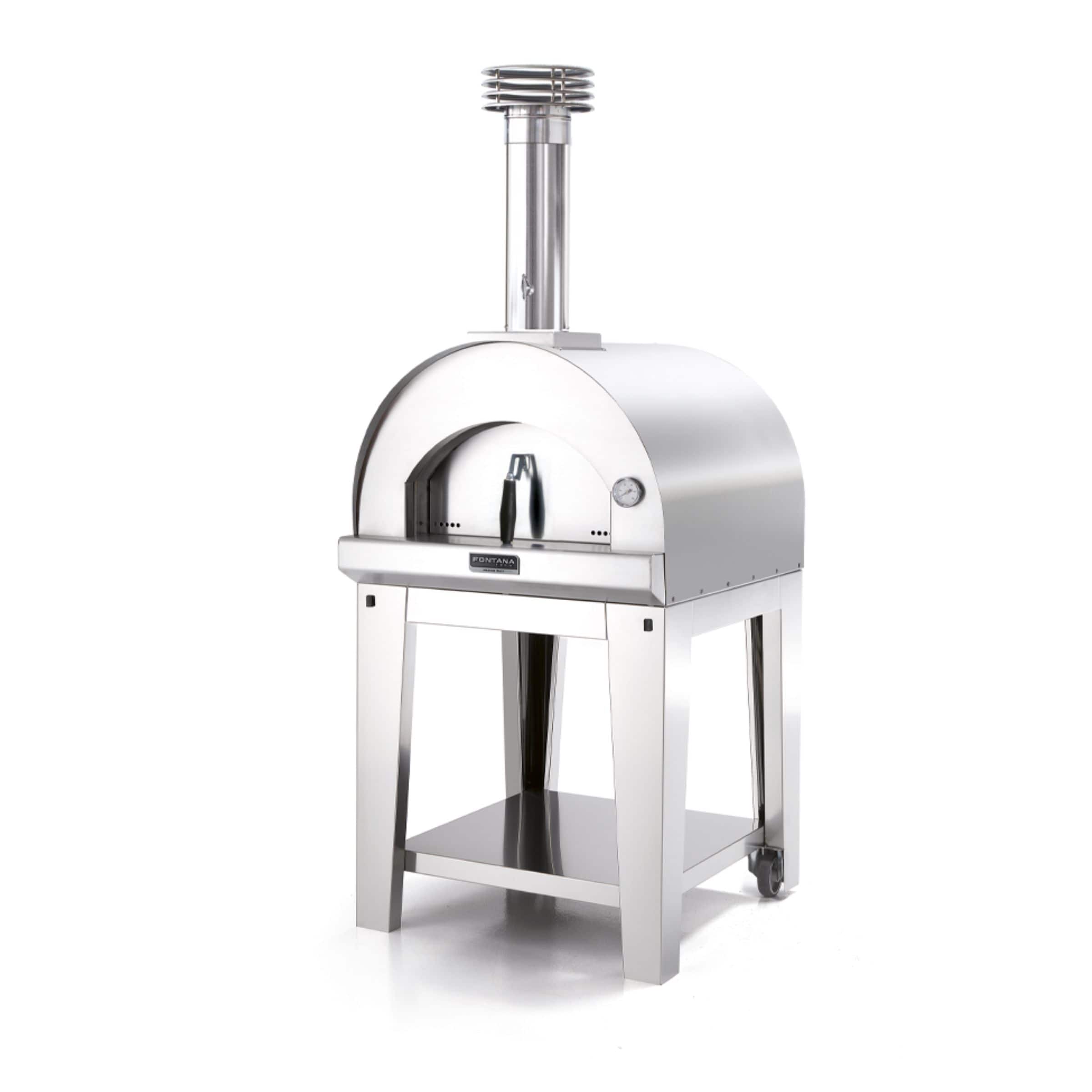 Fontana Margherita Wood Pizza Oven Including Trolley