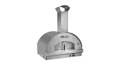 BULL Gas Extra Large Gas Pizza Oven 80x60cm (No Cart)