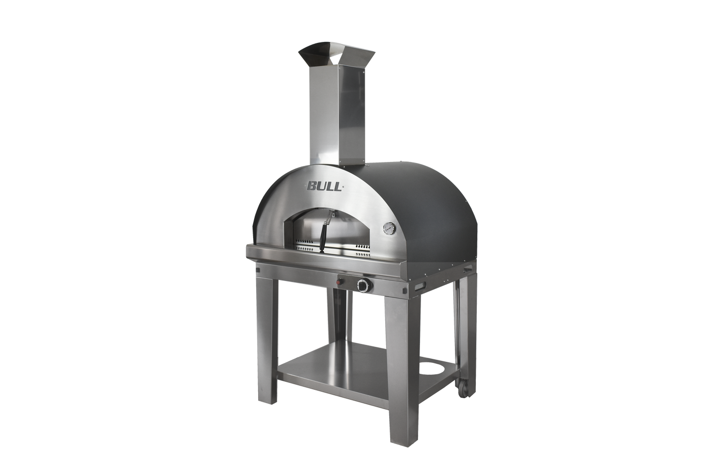 GAS FUELLED Extra Large Pizza Oven 80x60cm Complete Oven And Cart