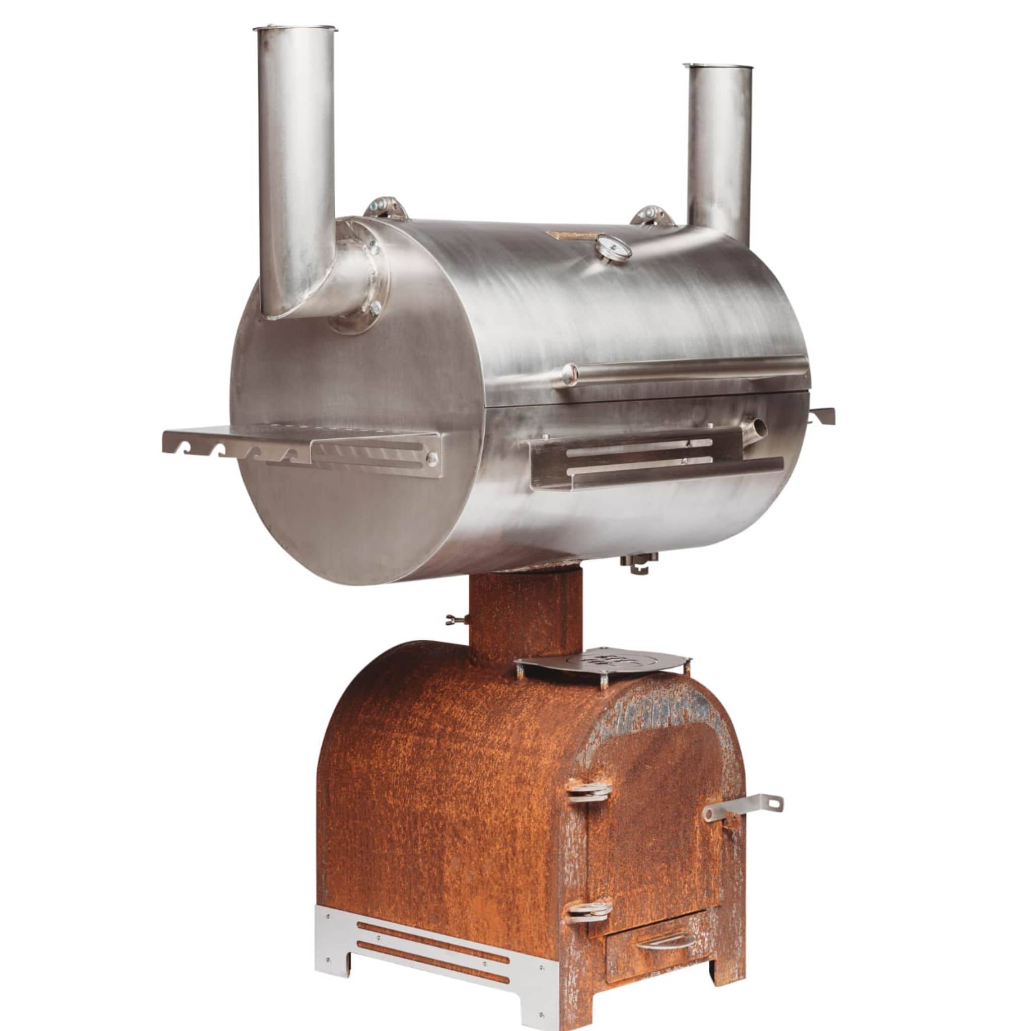 GrillSymbol BBQ Smoker Smoky Beast Silver