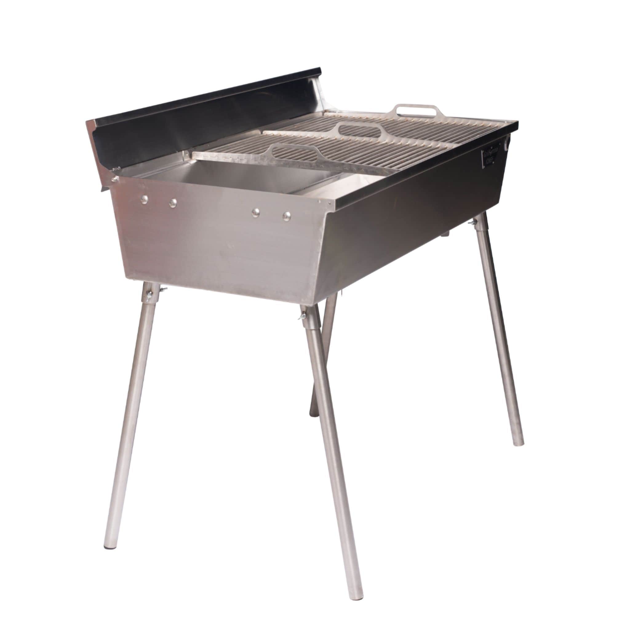 GrillSymbol Charcoal Grill Chef XXL Silver