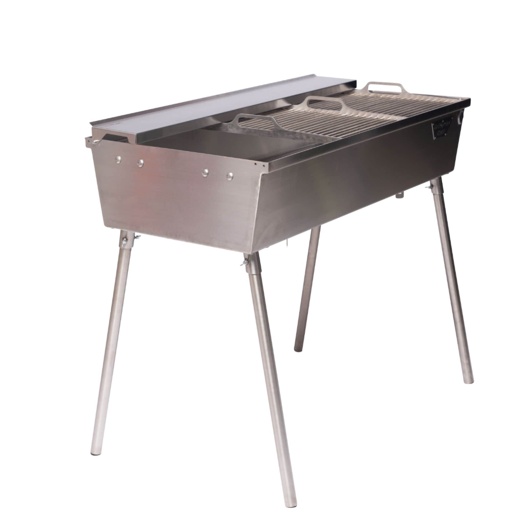 GrillSymbol Charcoal Grill Chef XXL Silver