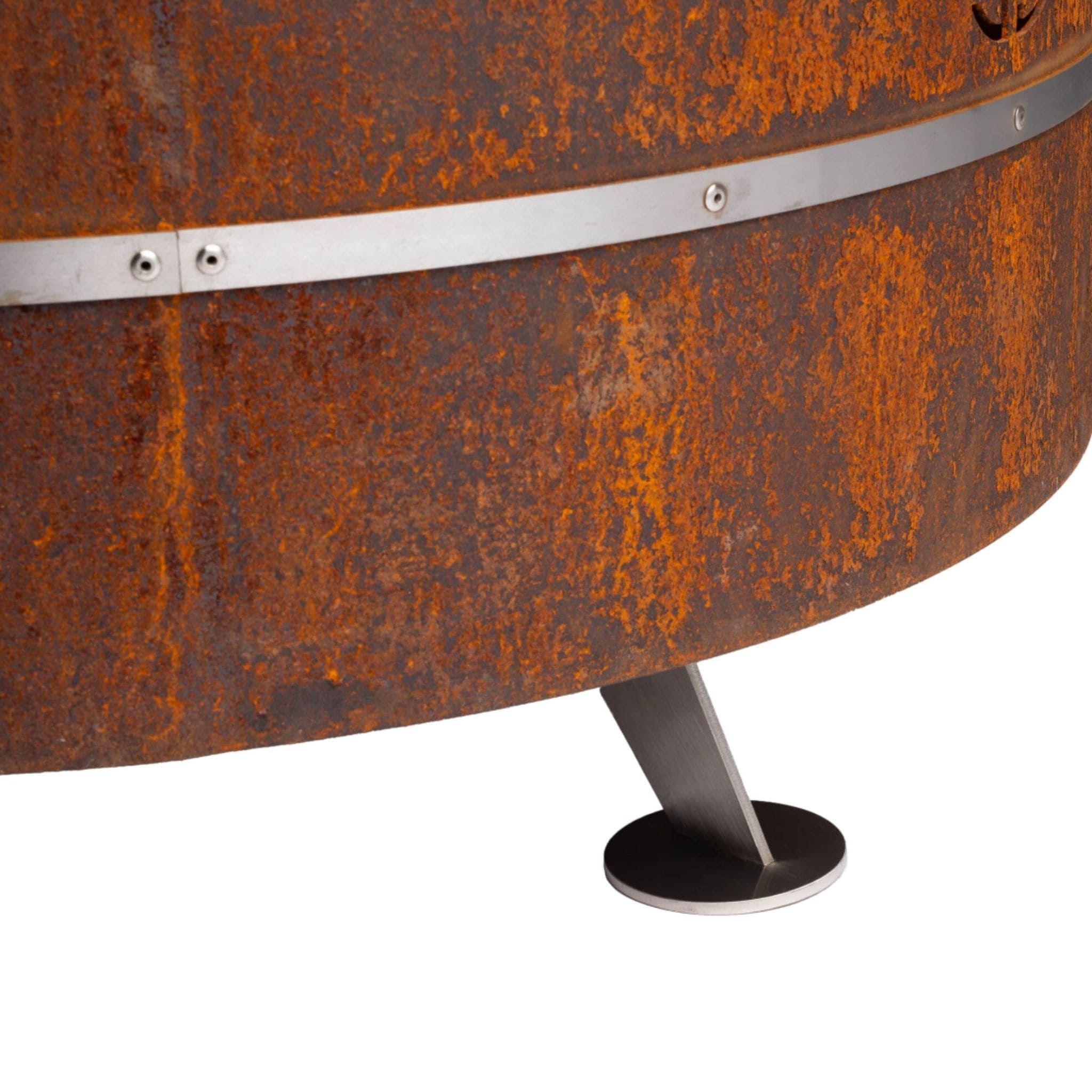 GrillSymbol Corten Steel Fire Pit Lucas, ø 95 cm