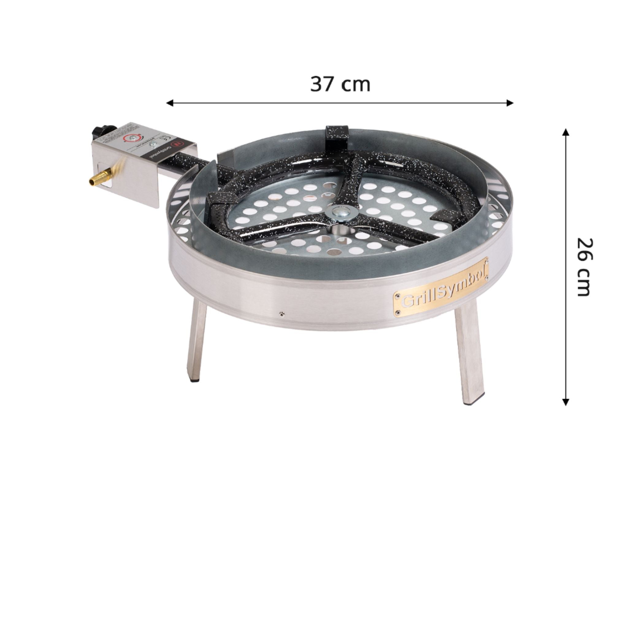  GrillSymbol Outdoor Paella Gas Cooker TW-460