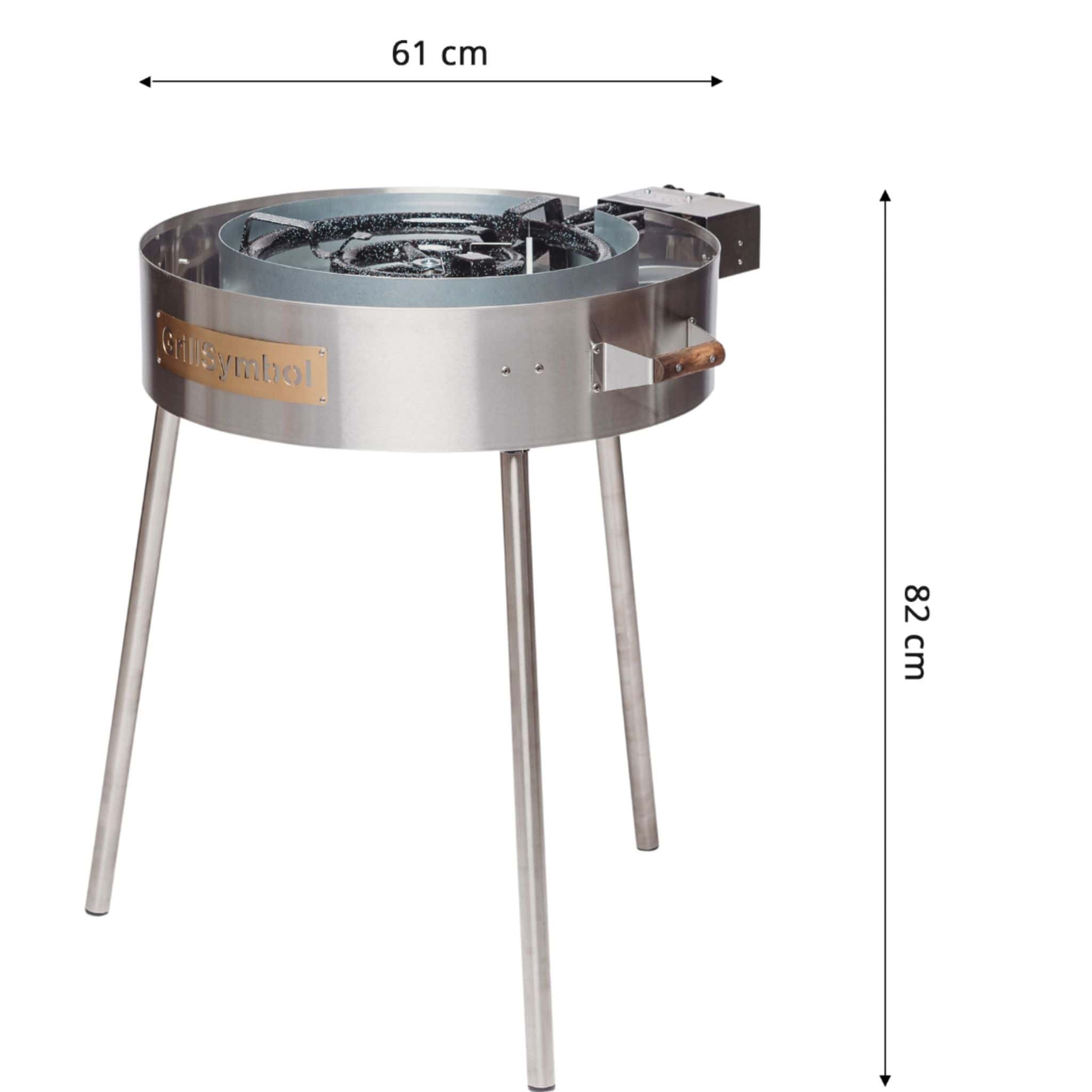 GrillSymbol Outdoor Paella Gas Cooker TW-720